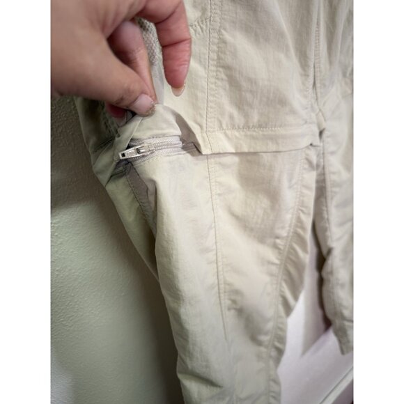 Columbia Pants Mens M Tan PFG Cargo Convertible Straight Hiking Outdoor Utility - Picture 12 of 16